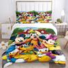 Mickey Friends Adventure Print 3Pcs Bedding Setduvet Cover With 2 Bedropillowcase Home Birthday Gift