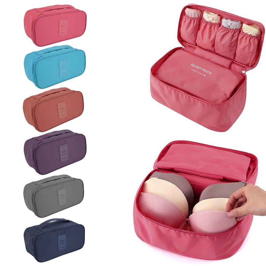 Classic Waterproof Cosmetic Bags Underwear Bra Makeup Cosmetic Cases