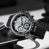 Citizen Attesa Light Powered Quartz Movement Titanium PU Strap Watch Unisex Silver Dial CC4055-14H