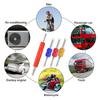 4 Pcs Colorful Car Air Conditioner Valve Core Wrench Double Head Installation Tool Valve Core