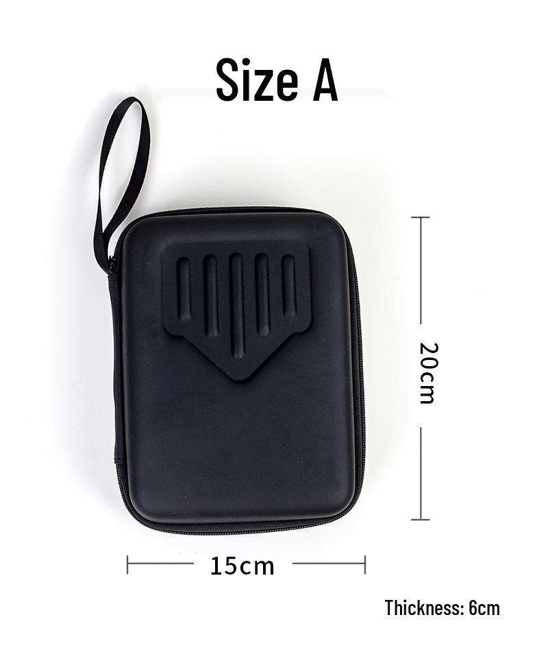 Thumb Piano Dustproof Storage Case for 34/8-Note Kalimba, Leather Accessories Box