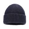 Fashion retro washed core-spun yarn knitted hat women's autumn and winter outdoor warm wool hat ear protection cold hat