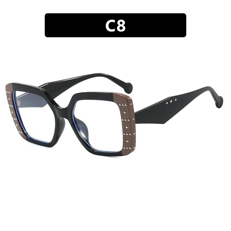 Anti-blue Light Glasses Simple Square Eyewear Women Men Fashion Luxury Eyewear Blue Light Blocking Man Lady Computer Eyeglas