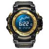SMAEL Digital Watch 8082  Colorful Sport 3BAR Water Resistant Alarm Stop Watch Square Plastic Case Shock Resistant