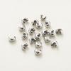 3Mm4Mm5Mm 14K 18K Gold Plated Open Crimp Beads Covers Crimp End Beads Stopper Spacer Beads For Diy Jewelry Making Supplies