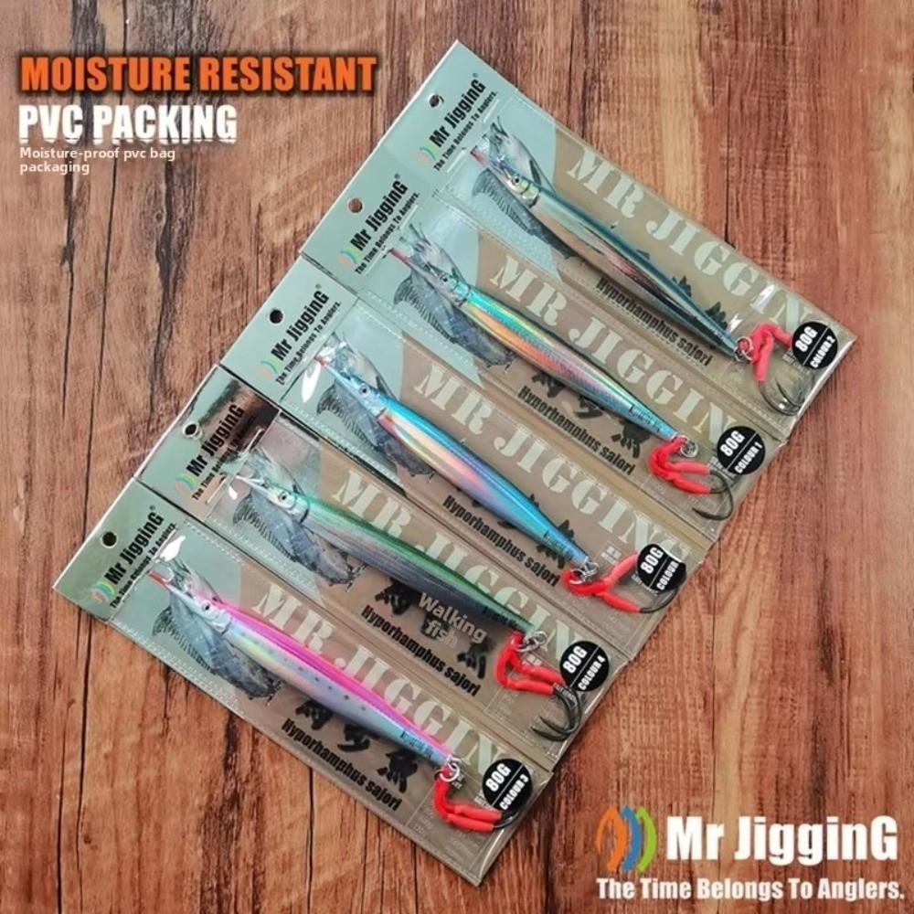 40g-60g Weight Tuna Bait Metal Material Spanish Mackerel Lure  Deep Sea Fishing