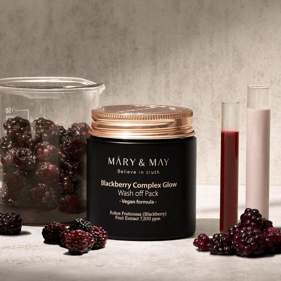 

Mary&May Vegan Blackberry Complex Glow Wash Off Pack 125g 125g