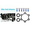 1 set Lightweight Hub Conversion Adapter Easy Installation Bike Hub Adapter  Bike Upgrading