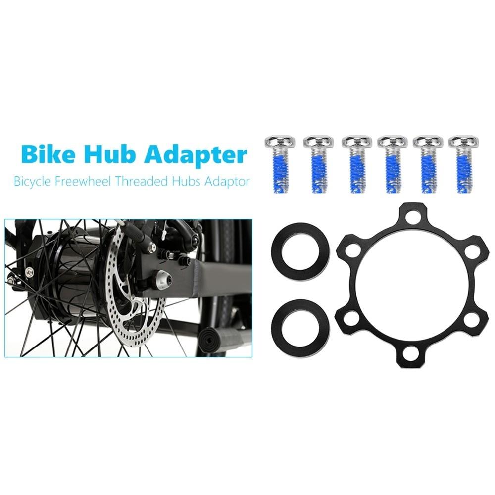 1 set Lightweight Hub Conversion Adapter Easy Installation Bike Hub Adapter  Bike Upgrading