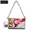 OLLEBOREBLA FouFouille F60065 Beaded Wallet Bag Second Bag Clutch Bag Multicolor/Black/GoldUsed
