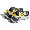 Maxxwavy Antiscivolo Resistente all'Abrasione Basse Chunky Sneakers Unisex Grigio Scuro Argento Giallo JI2444