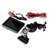 Antion 3.5 Inch Monitor, Small On-Dash Monitor, 2 LCD Video Inputs, Back-Linked, For Security