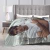 Jacob Elordi Schauspieler Porträt Decke Warm Lustige Decke Für Wohnkultur Reise Flanell Tagesdecke Bettbezug