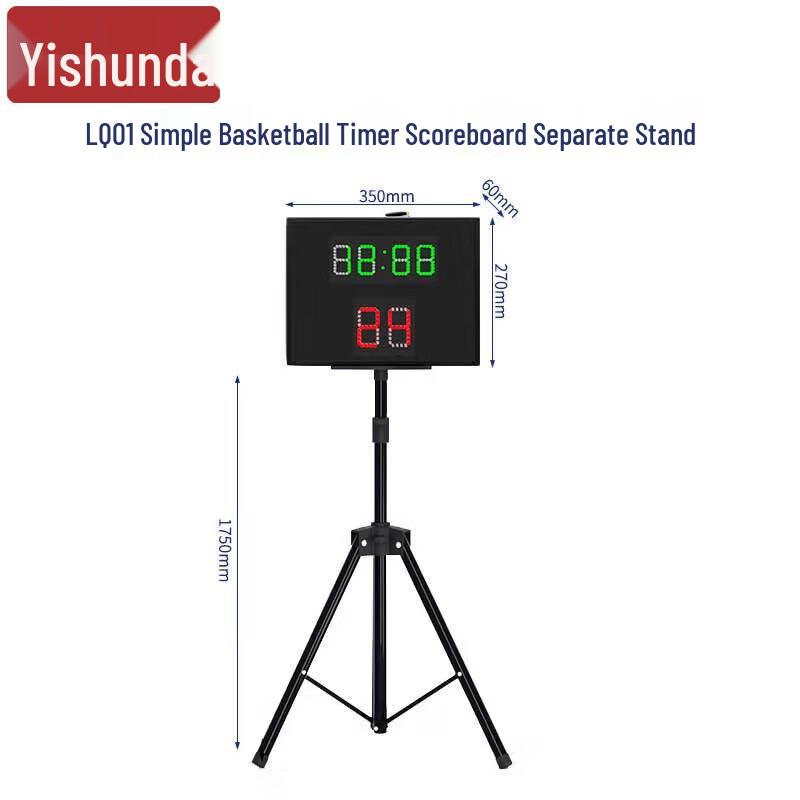 Yishunda Electronic Scoreboard & 24-Second Shot Clock Timer