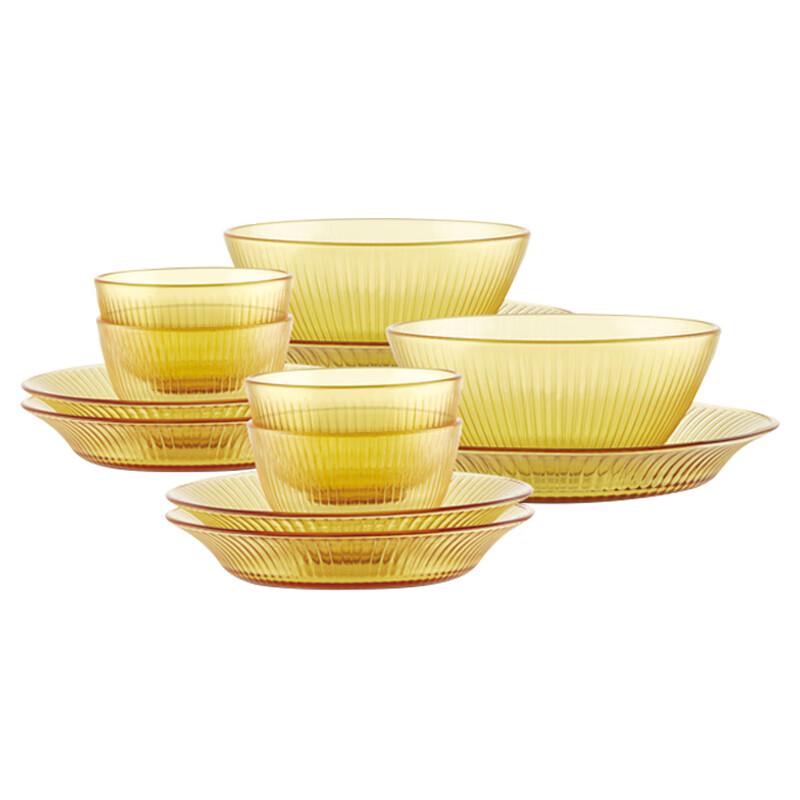VISIONS Corning Crystal Prestige 12-Piece Dinnerware Set