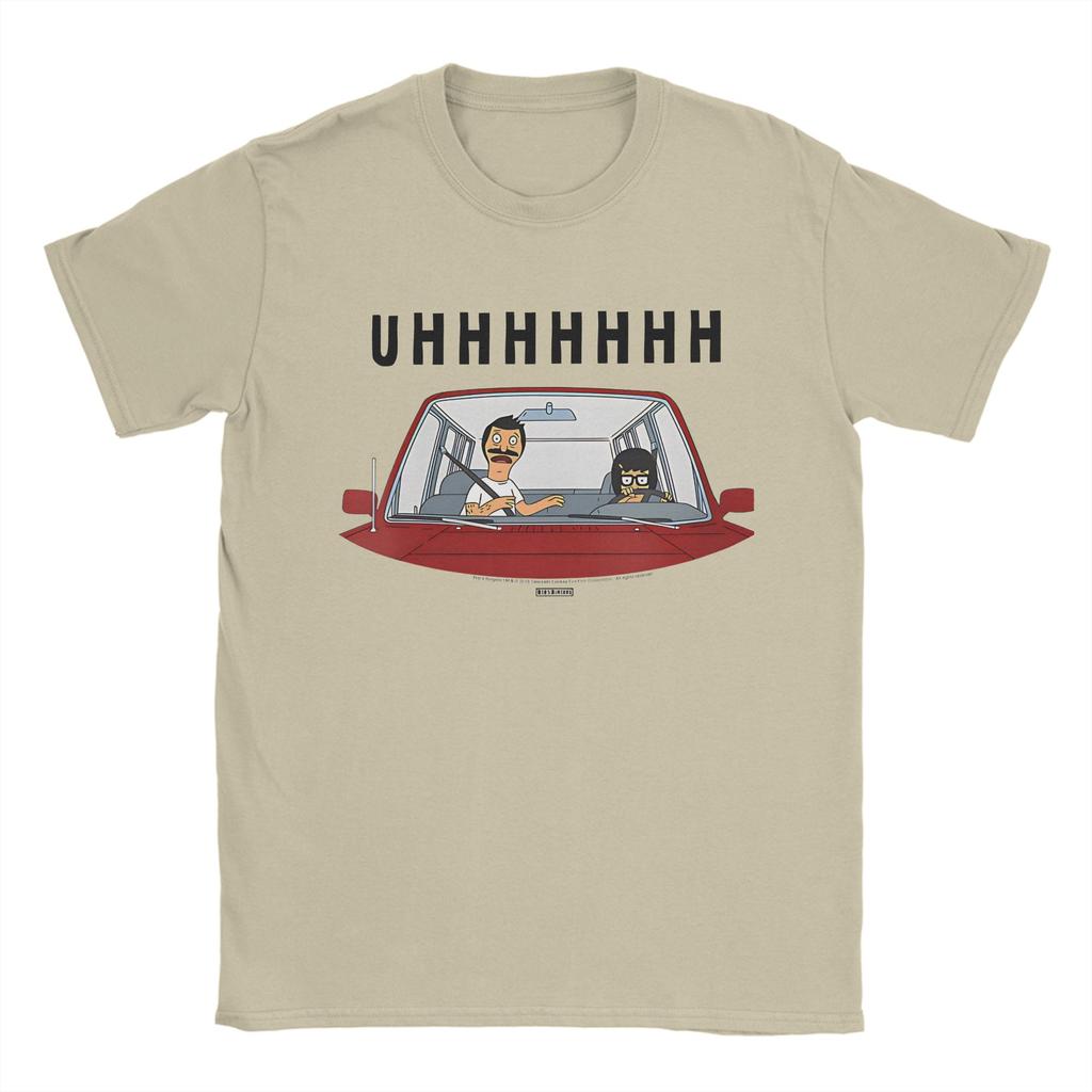 Uhhhh Bobs Burgers Tina Driving  T-Shirts for Men Women  Funny Pure Cotton Tees Round Neck Short Sleeve T Shirts Unique Clothing