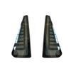 Car LED Rear Fog Lamp Bumper Light Auto Brake+Daylight+Turn Signals Dancing Brake light For Toyota NOAH VOXY 80 Series