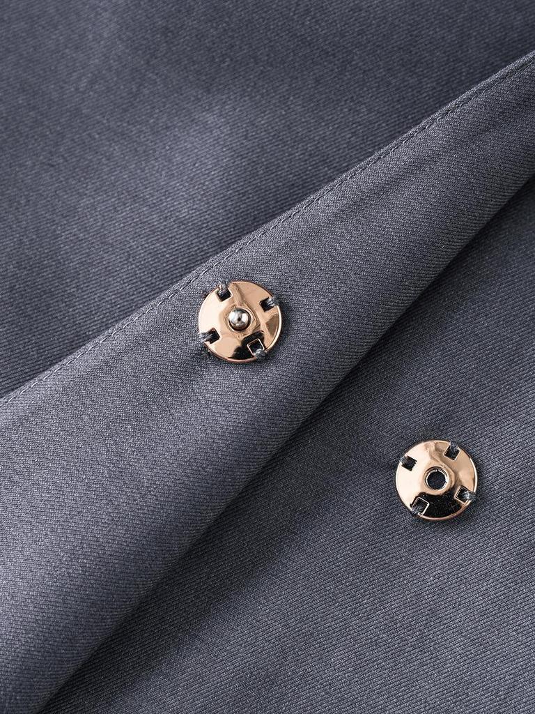 Shenzhen Nanyou Women's Double-Breasted Short Professional OL Suit Dress