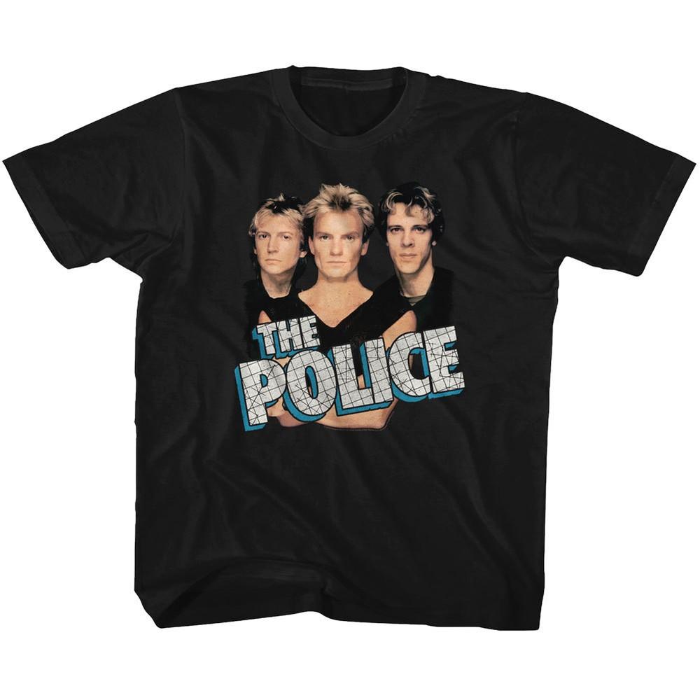 The Police Brittish Rock Band Group Photo Youth T Shirt Rock Music Unisex T-Shirt S