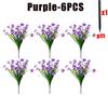 30cm Artificial Flower Daisy Anti-UV Non-fading Plastic Plant Home Decoration Window Outdoor Plastic Flower Wedding Decorations