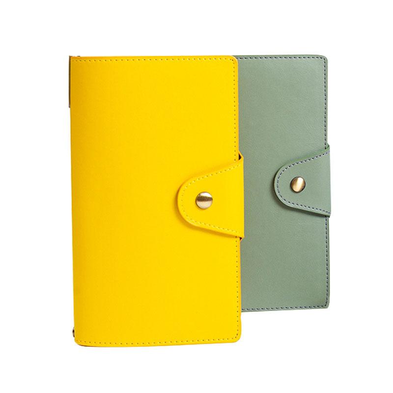 Multifunctional Notebook Portable A6 Handbook PU Leather Notebook Creative Kraft Paper Planner Sketchbook Agenda Diary Notebooks