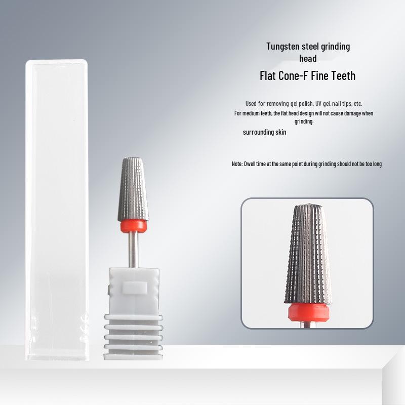 

Насадка для ногтевого дизайна из вольфрамовой стали для удаления кутикулы и предварительной обработки гель-лака