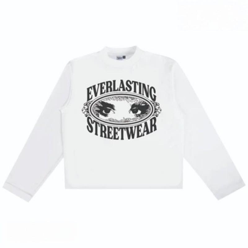 Cute Graphic Print Crew Neck Sweatshirt Unisex Loose Fit Cotton Casual Streetwear
