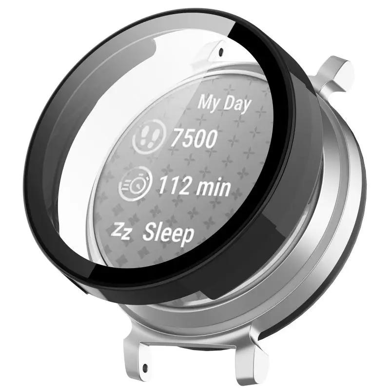 Tempered Glass Case For Garmin Lily 2 Smart Watch Screen Protector For Garmin Lily2 Watch Case Cover Accessories