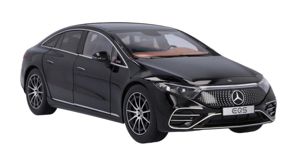 [Mercedes-Benz Collection] Genuine EQS (V297) 1/18 Obsidian Black
