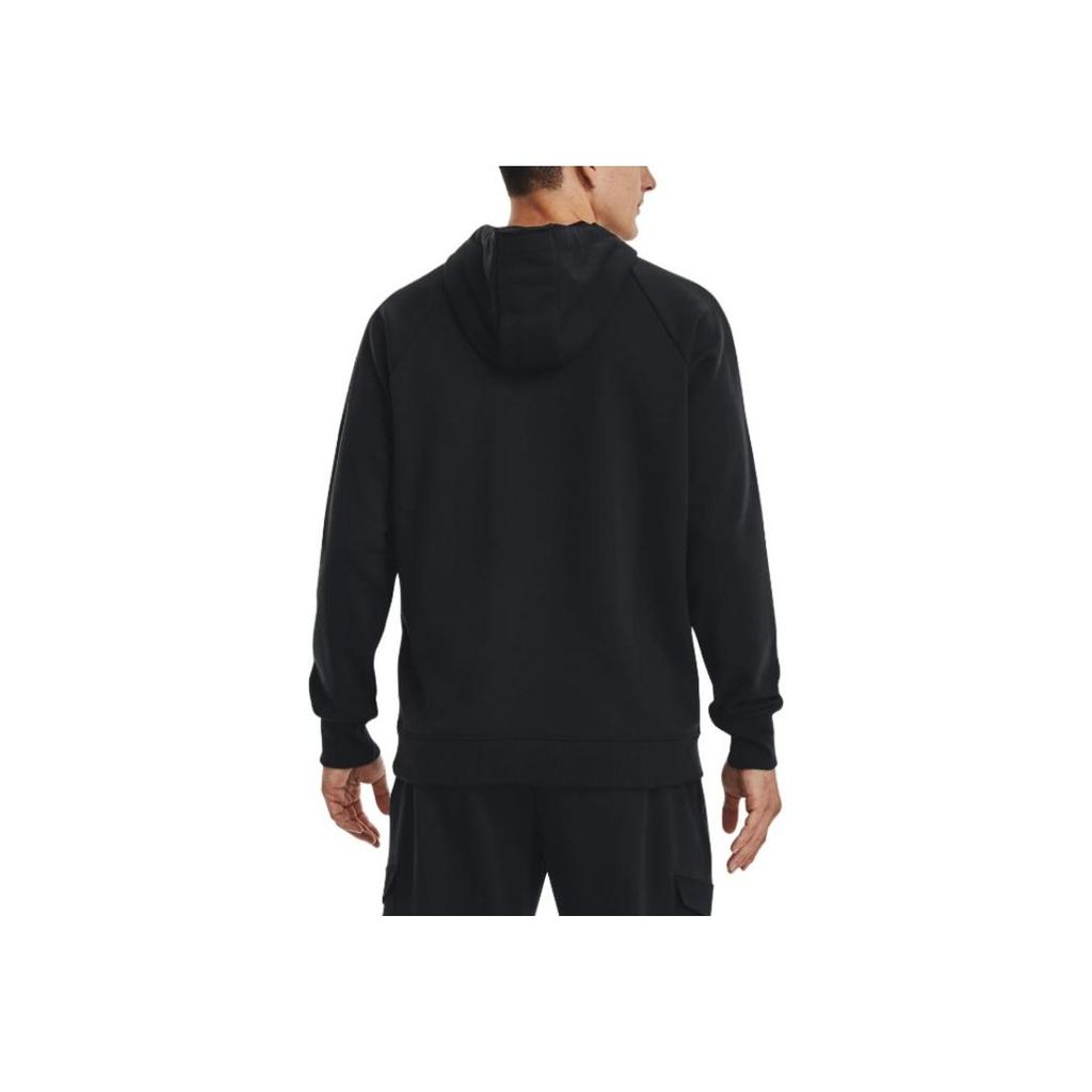 Under Armour Solid Color Hoodie Men Tops Black 1378598-001