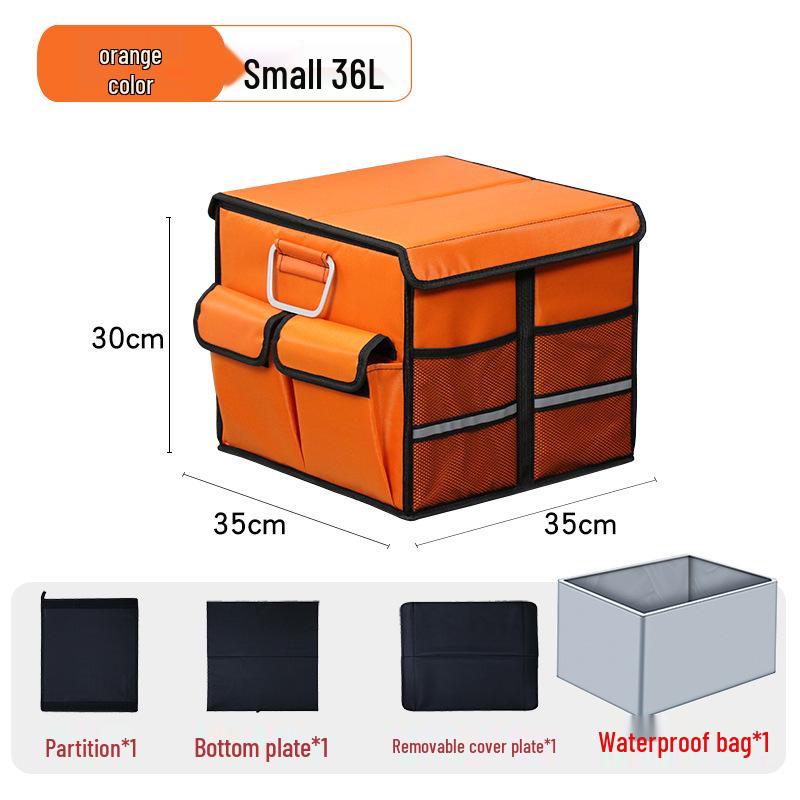 Foldable Car Trunk Organizer Box for Outdoor Use