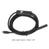USB Industrial Endoscope with 6 LED Lights 7mm Probe Pipe Inspection Camera IP67 Water Resistant