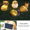 Outdoor Solar Power Yard Animal Ornament Lamp LED Garden Landscape Lamp Rabbit Owl Snail Puppy Night
