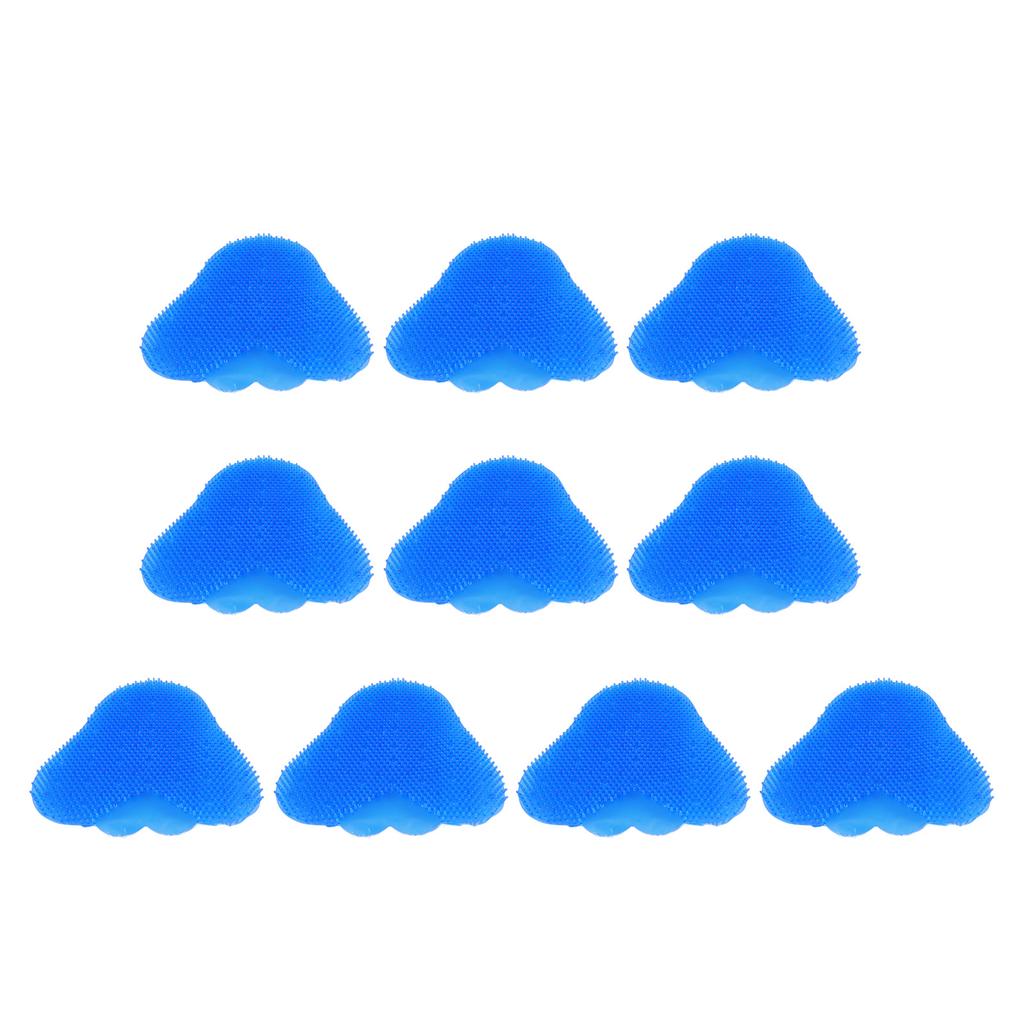 10 Pcs Blue Anti Splash Deodorizer Urinal Screen Mats Urinal Screens Deodorizer for Men Bathroom