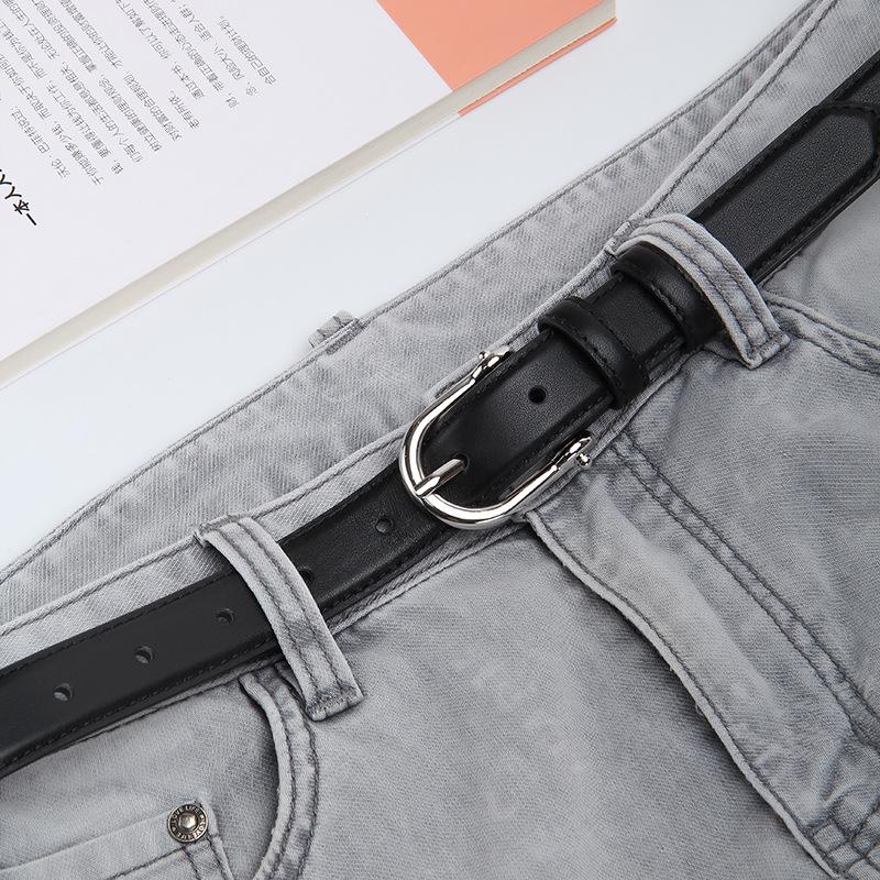 Mei Mary Belt for women, popular among women, genuine leather women's pants belt, thin and light