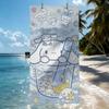 Sa C-Cinnamoroll cute Towel Quick Drying Beach Towels Are Suitable For Swimming Pools Camping Yoga And The Gym