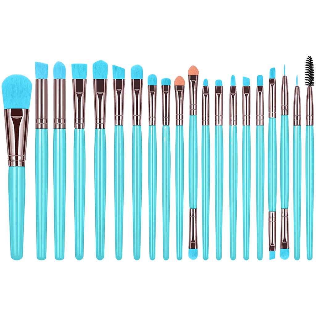 20pcs Makeup Brush Set Travel friendly Cheek Blending Face Powder Brushes Suitable for Various Makeup Looks