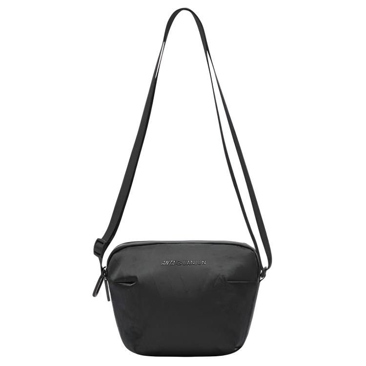 New Anta Classic Shoulder Bag Regular Unisex Black 192520111-1