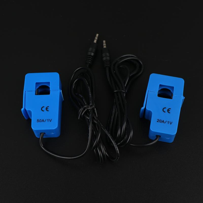 Sct-013 5A 10A 20A 30A 50A 60A 100A Stromwandler mit geteiltem Kern Öffnen-Schließen Nicht-invasiver AC-Sensor für Energiezähler