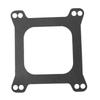 Open Phenolic Carburetor Spacer with Gasket Screws Kit Square Open Center Carb Spacer for Holley for Chevy 4BBL SBC BBC Carb