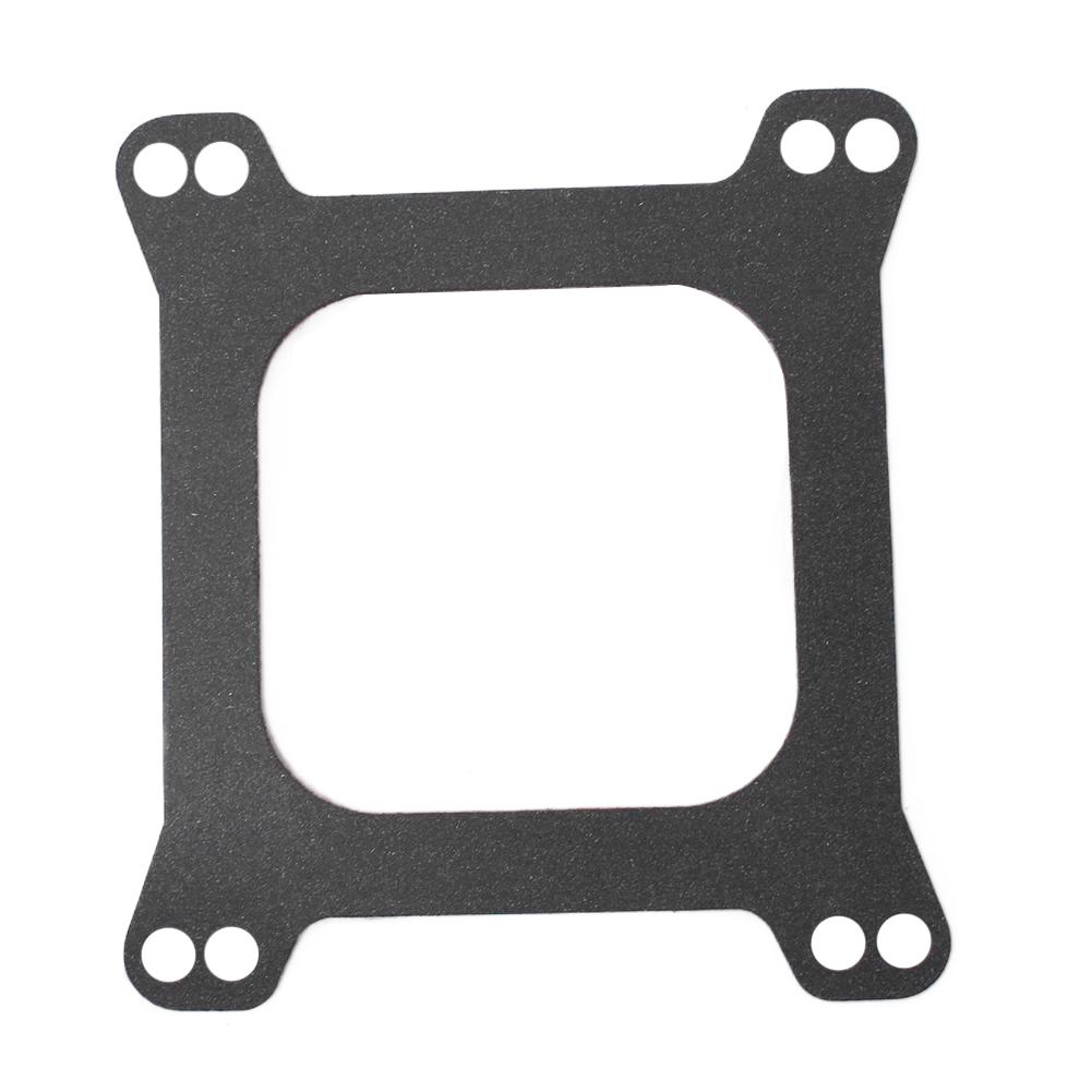 Open Phenolic Carburetor Spacer with Gasket Screws Kit Square Open Center Carb Spacer for Holley for Chevy 4BBL SBC BBC Carb
