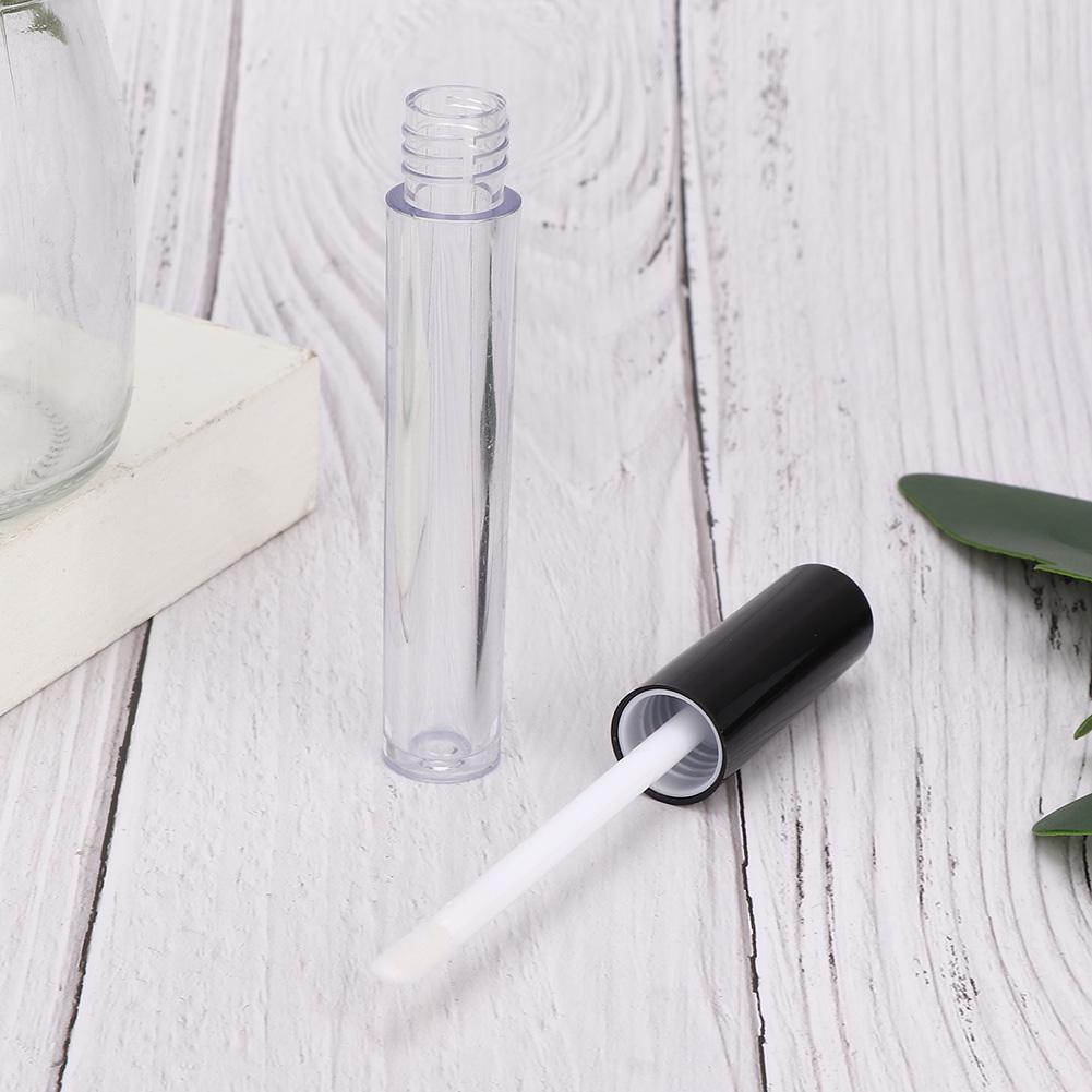 10 buc sticlă reîncărcabilă pentru luciu de buze DIY gol balsam de buze tub recipient pentru instrument de machiaj accesoriu (2.5ml buc)