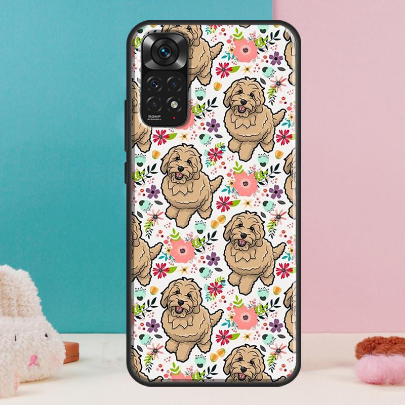 

Cartoon Poodle Dog Case For Xiaomi Redmi Note 13 12 Pro 14 11 9 10 9S 10S 11S 12S Redmi 14C 13C 10C 12C Cover Redmi Note 14 Pro 5G