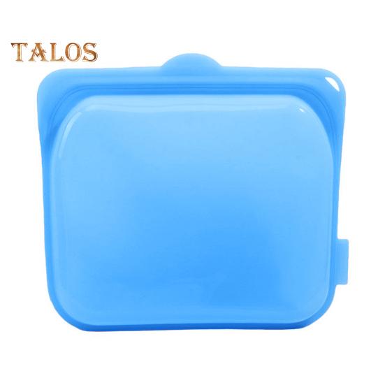Food Bag Silicone Foods Storage Visible Long Lasting Refrigerator Fruit Sandwich Storage Bag Kitchen Gadgets