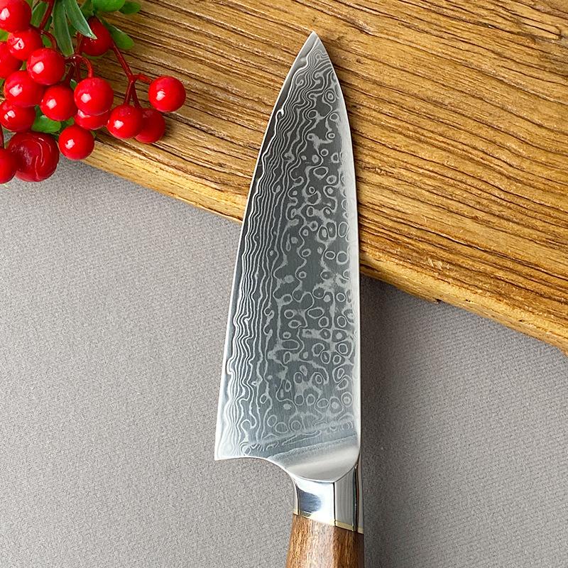 6.5 Inch Chef Knife 67-layers Damascus VG10 Steel Blade Wood Handle Slicing Vegetables Cleaver Meat Japanese Kitchen Sharp Knife