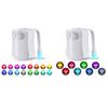 Sensor Lamp LED Toilet Bowl Light 8/16 Mode Automatic Motion Bathroom Light Waterproof Backlight Body Sensing Light