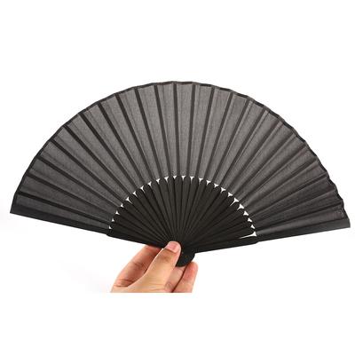 Chinese Style Black Vintage Hand Fan Folding Fan Chinese Dance Party Folding Fan