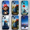 Lovely Bear P-Paddington Movie Phone Case Phone Case Soft Packaging Lightweight For iPhone17 16 15 14 13ProMax