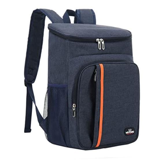 

Изолированный изотермический складной мягкий холодильник 18 л рюкзак, сумка, пакет, коробка, (флот) тёмно-синий