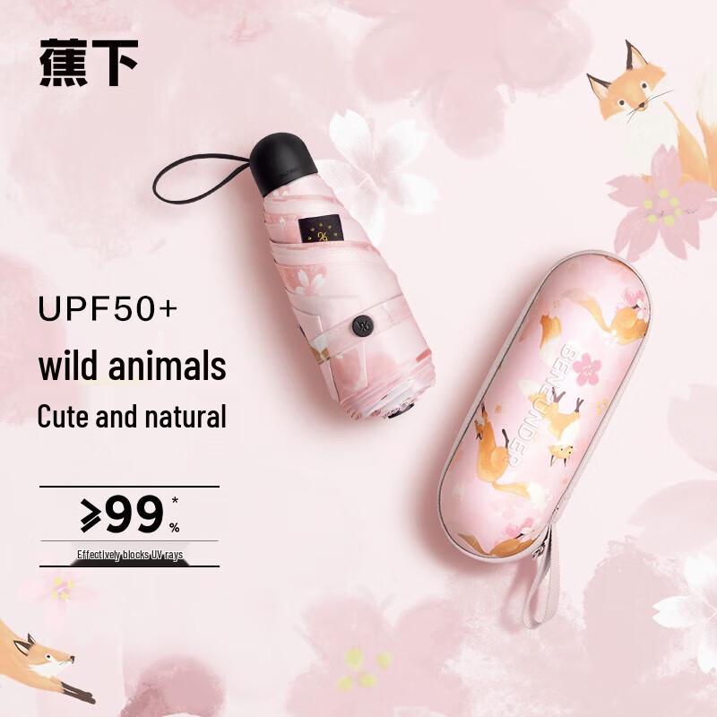 Beneath the Banana Leaf Capsule Umbrella